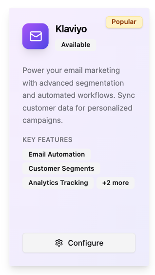 Klaviyo Installation 5