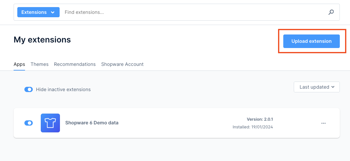 Shopware Installation 2